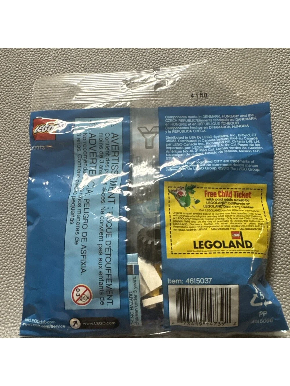 LEGO CITY: Police Buggy (30013) ATV Cop Polybag 34pcs New 2010 Retired
